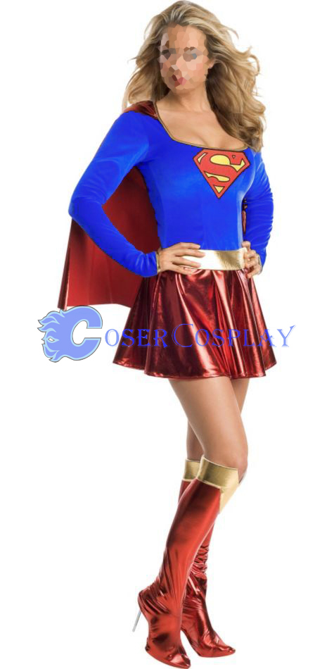 Superman Dress Halloween Costumes For Women